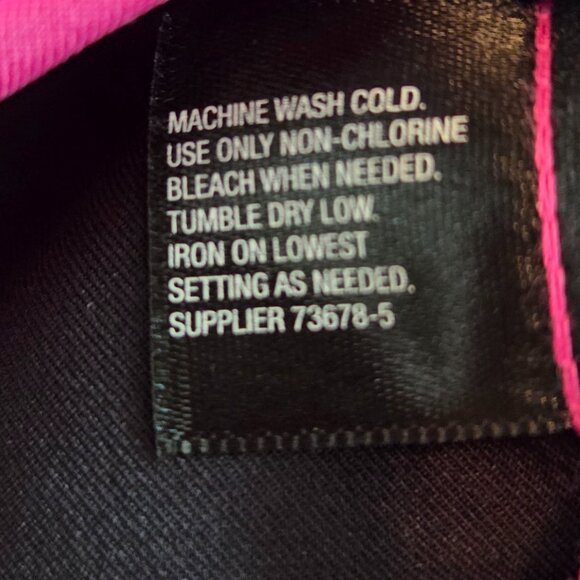 NWT -  Made for Life Women's Full-Zip Active Jacket, 2X, Rose Valley Pink/Black - Picture 10 of 12